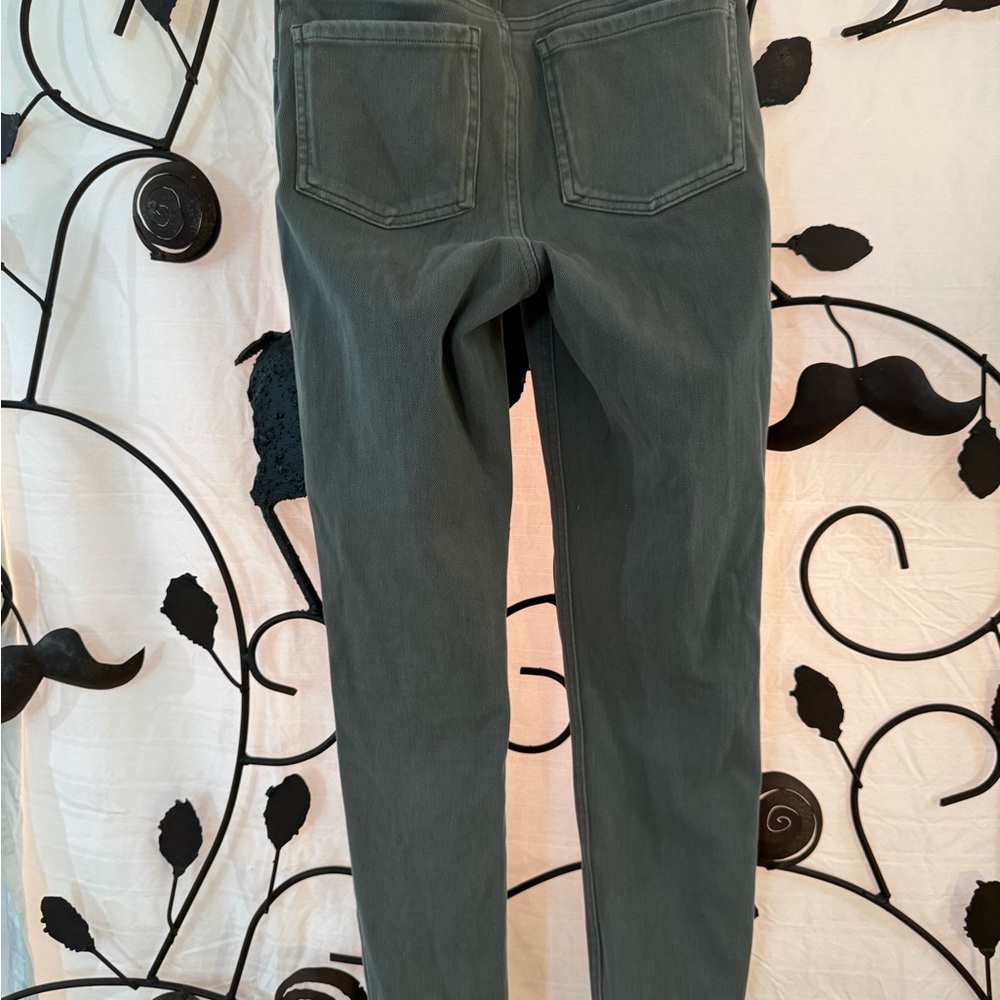 SPANX Women's Straight Leg Jeans in Gray